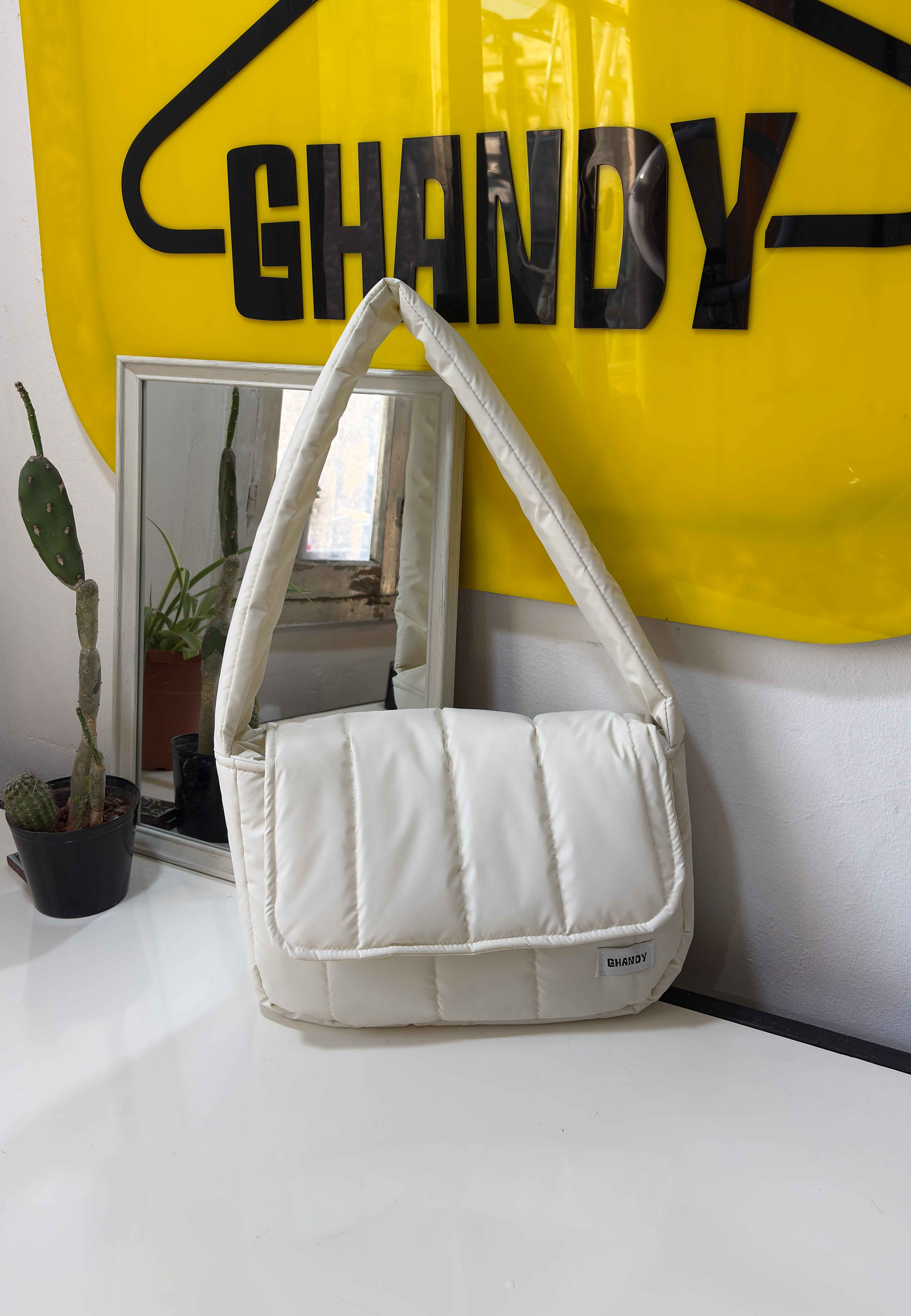 حقيبة كتف - اوف وايت